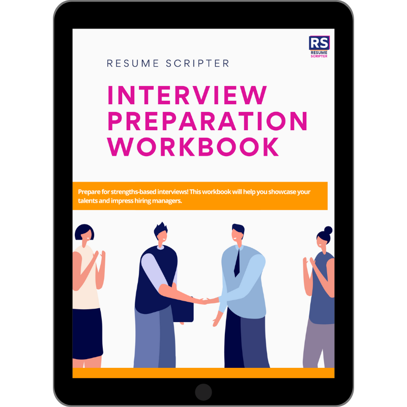 Interview Preparation Workbook Cover